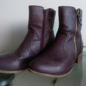 Vegan Leather Boots